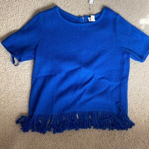 Chico’s Blue Knit Sweater